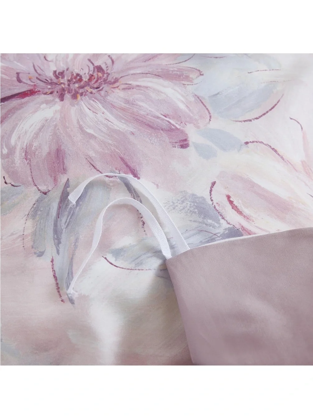 NEW Floral 100% Long Staple Cotton Duvet Cover Set. 600 Thread Count 3-PC Twin